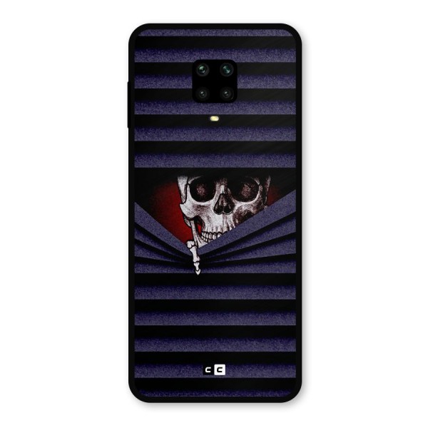 Skull Peak Metal Back Case for Redmi Note 10 Lite