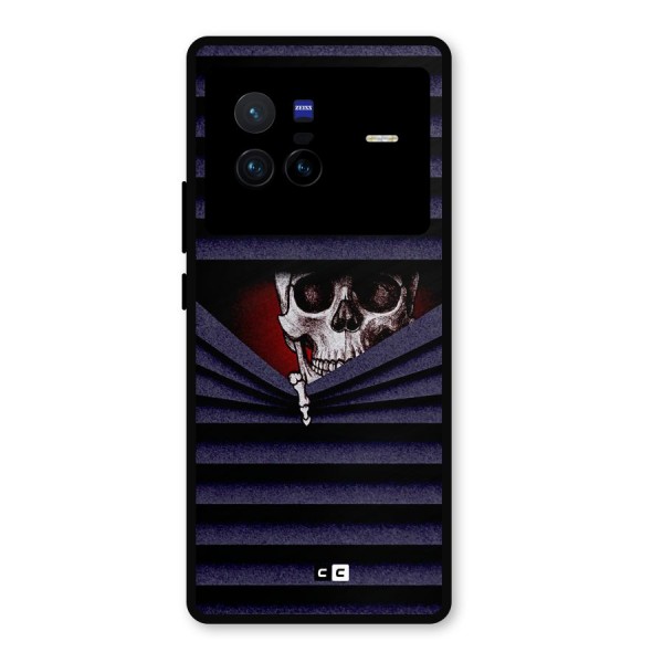 Skull Peak Metal Back Case for Vivo X80