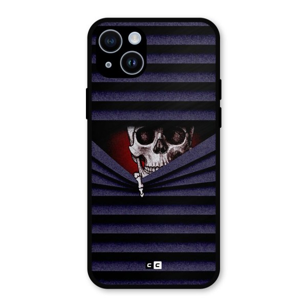 Skull Peak Metal Back Case for iPhone 14