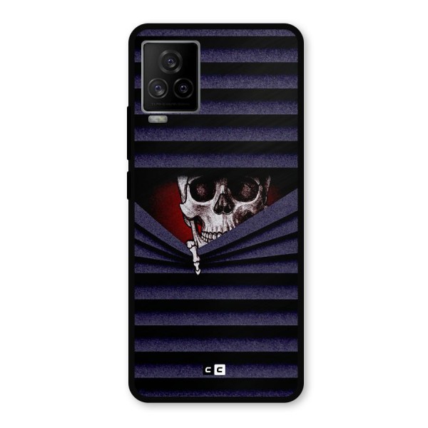 Skull Peak Metal Back Case for iQOO 7 Legend 5G