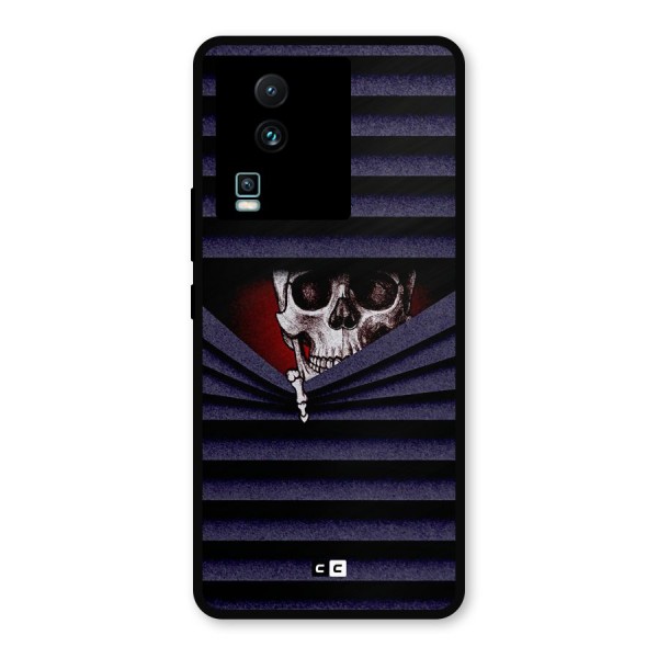 Skull Peak Metal Back Case for iQOO Neo 7 Pro