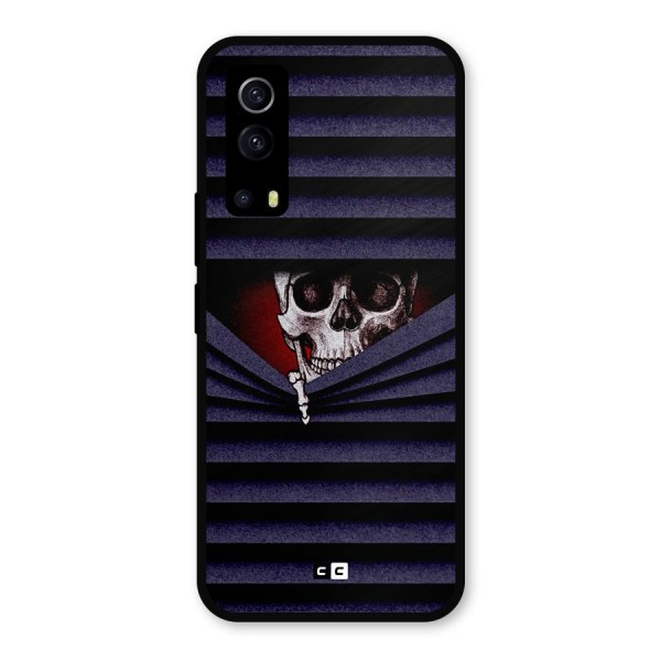 Skull Peak Metal Back Case for iQOO Z3