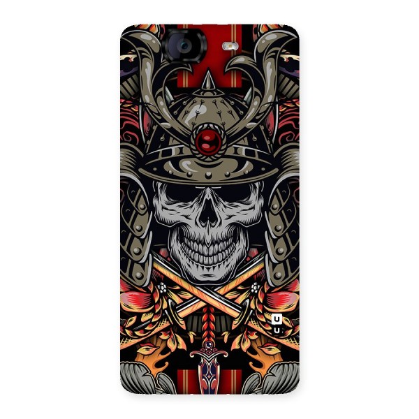 Skull Swords Snakes Back Case for Canvas Knight A350