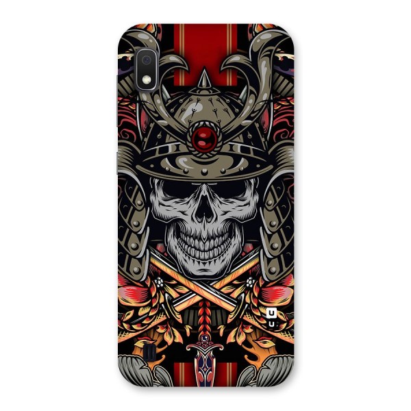 Skull Swords Snakes Back Case for Galaxy A10