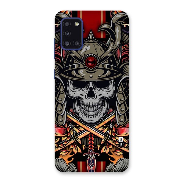 Skull Swords Snakes Back Case for Galaxy A31