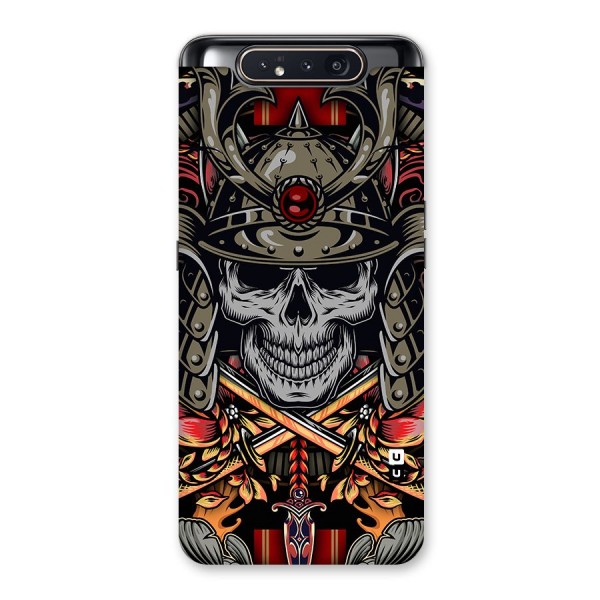 Skull Swords Snakes Back Case for Galaxy A80