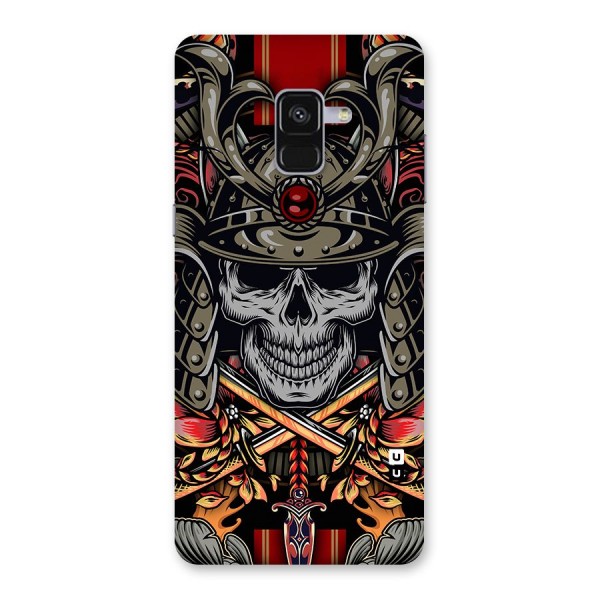 Skull Swords Snakes Back Case for Galaxy A8 Plus