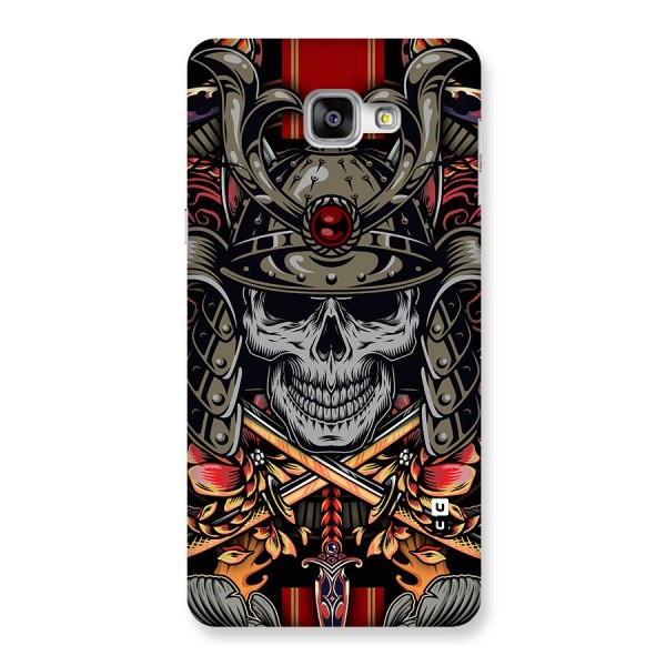 Skull Swords Snakes Back Case for Galaxy A9