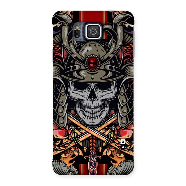 Skull Swords Snakes Back Case for Galaxy Alpha