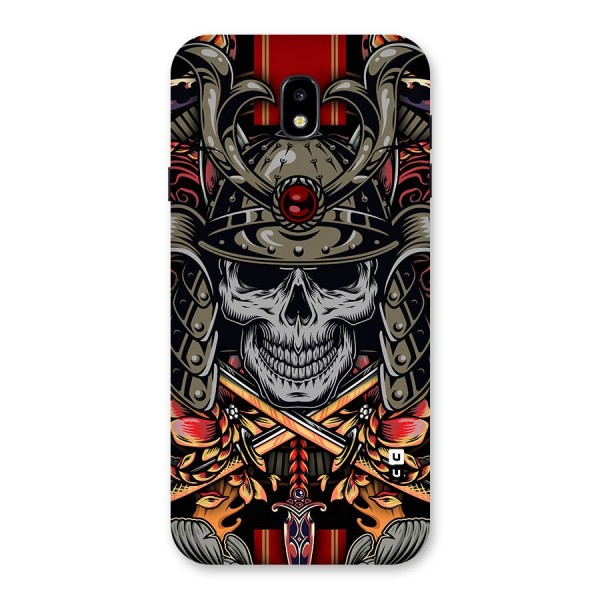 Skull Swords Snakes Back Case for Galaxy J7 Pro