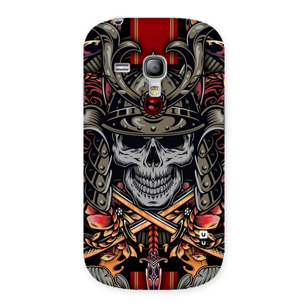 Skull Swords Snakes Back Case for Galaxy S3 Mini