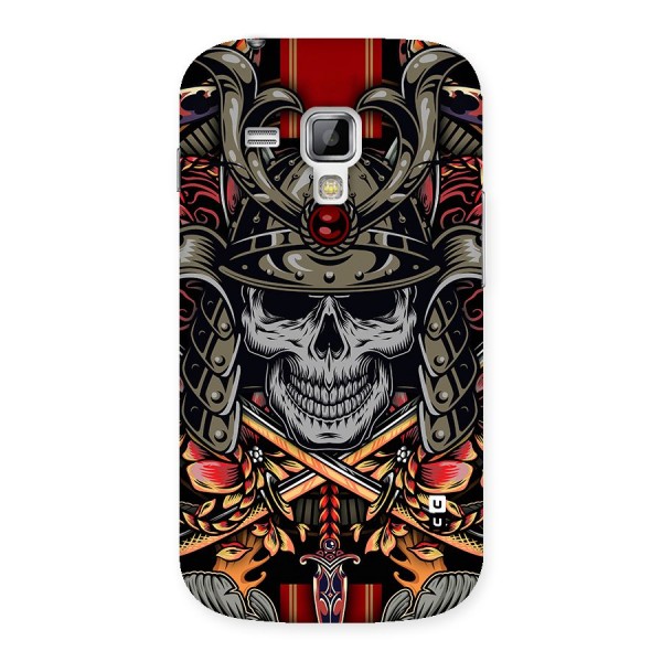 Skull Swords Snakes Back Case for Galaxy S Duos