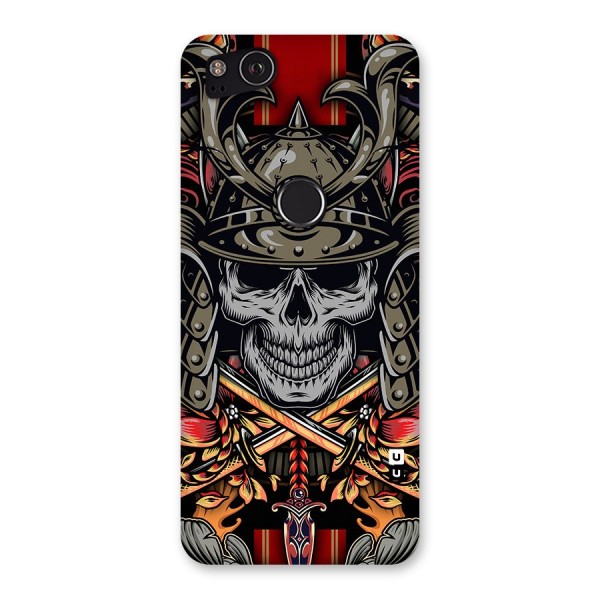 Skull Swords Snakes Back Case for Google Pixel 2