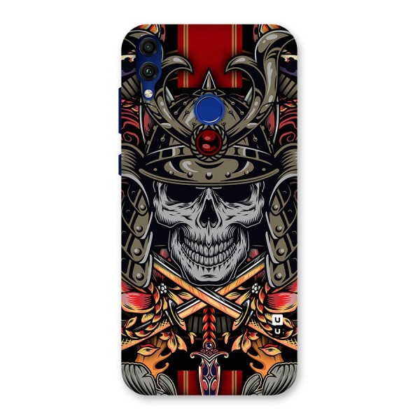 Skull Swords Snakes Back Case for Honor 8C