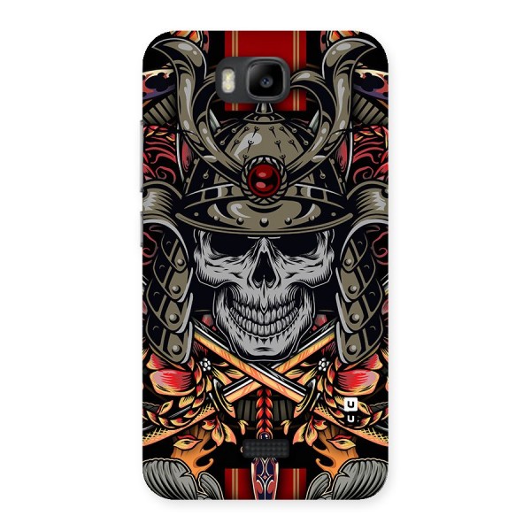 Skull Swords Snakes Back Case for Honor Bee