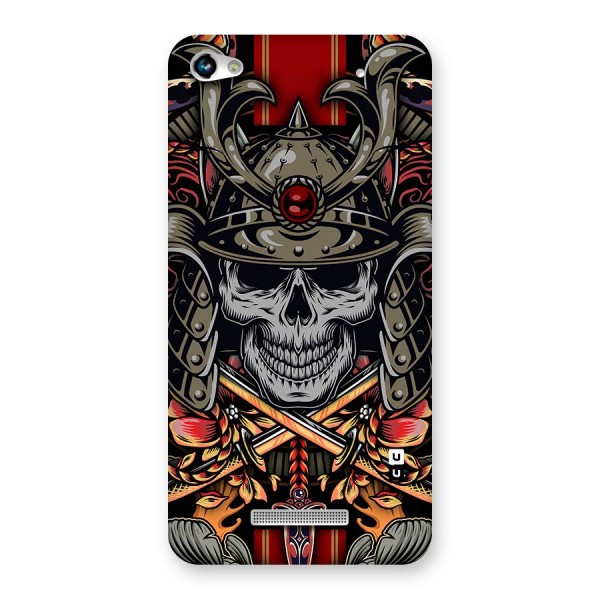 Skull Swords Snakes Back Case for Micromax Hue 2