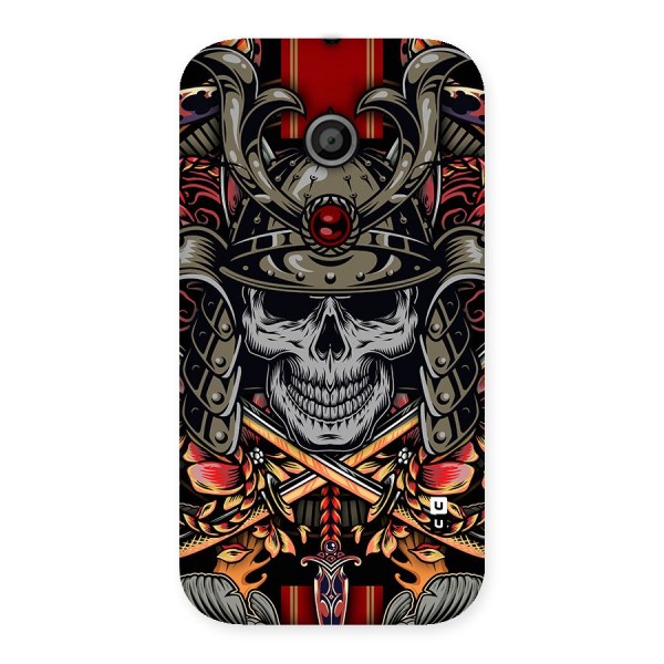 Skull Swords Snakes Back Case for Moto E