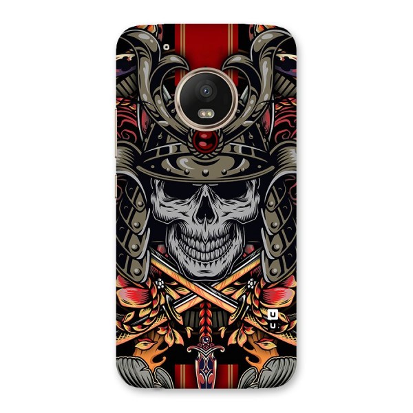 Skull Swords Snakes Back Case for Moto G5 Plus