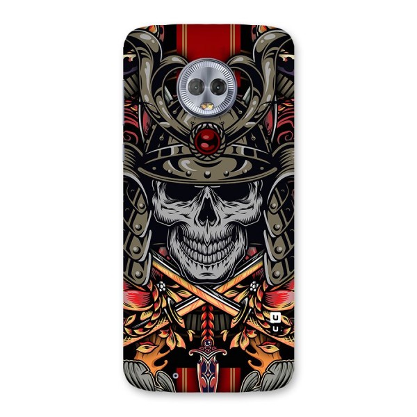 Skull Swords Snakes Back Case for Moto G6