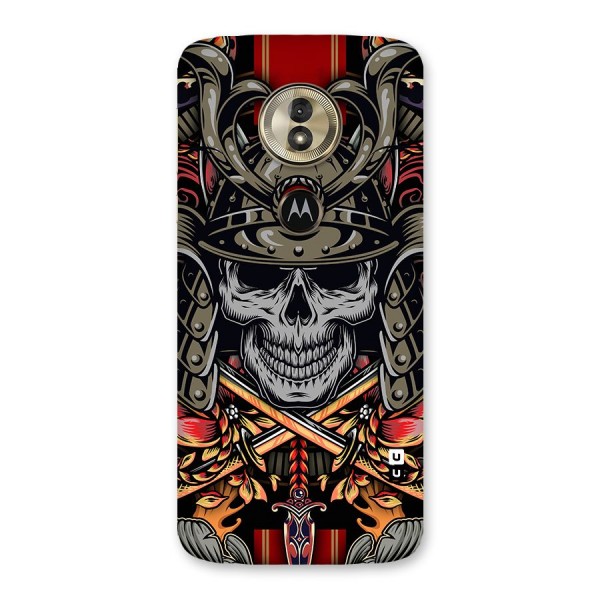 Skull Swords Snakes Back Case for Moto G6 Play