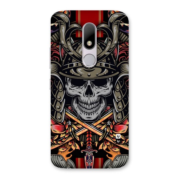 Skull Swords Snakes Back Case for Moto M