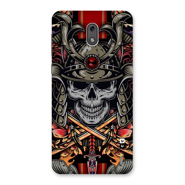 Skull Swords Snakes Back Case for Nokia 2