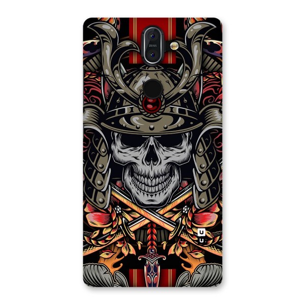 Skull Swords Snakes Back Case for Nokia 8 Sirocco