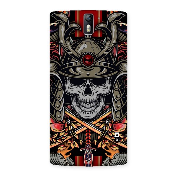 Skull Swords Snakes Back Case for One Plus One