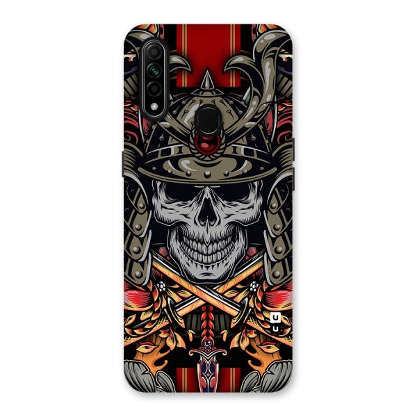 Skull Swords Snakes Back Case for Oppo A31