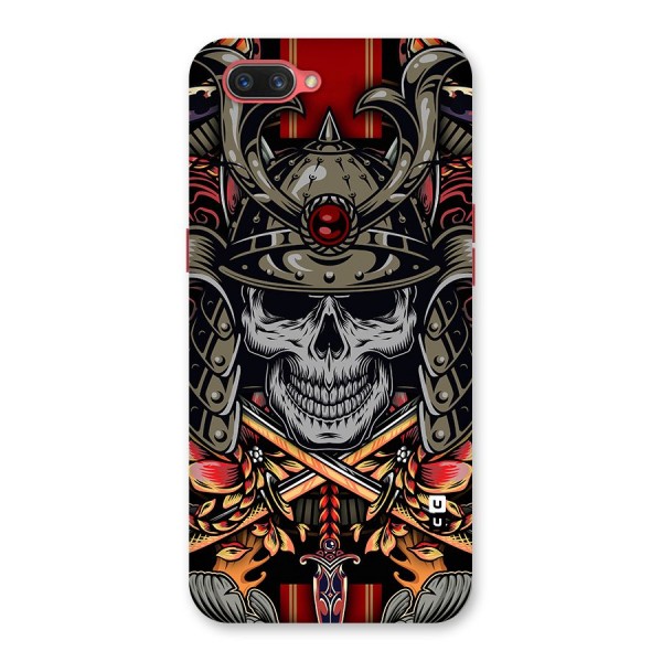 Skull Swords Snakes Back Case for Oppo A3s