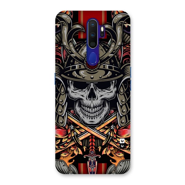 Skull Swords Snakes Back Case for Oppo A9 (2020)