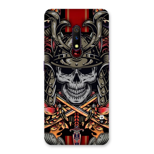 Skull Swords Snakes Back Case for Realme X