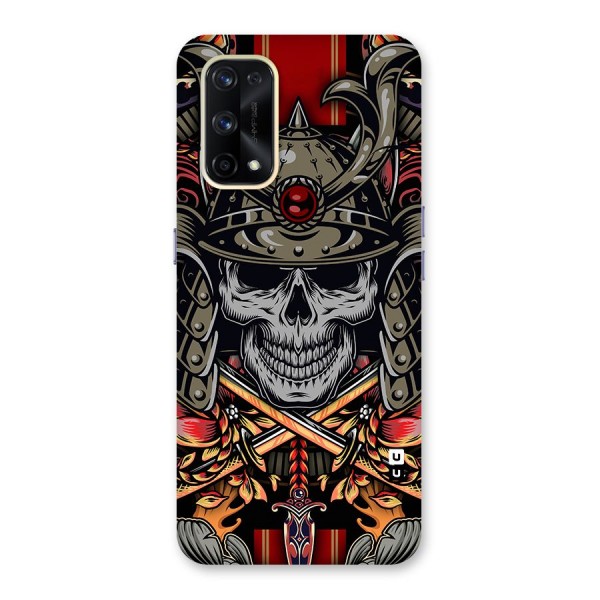 Skull Swords Snakes Glass Back Case for Realme X7 Pro