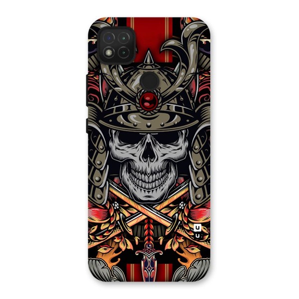 Skull Swords Snakes Back Case for Redmi 9C