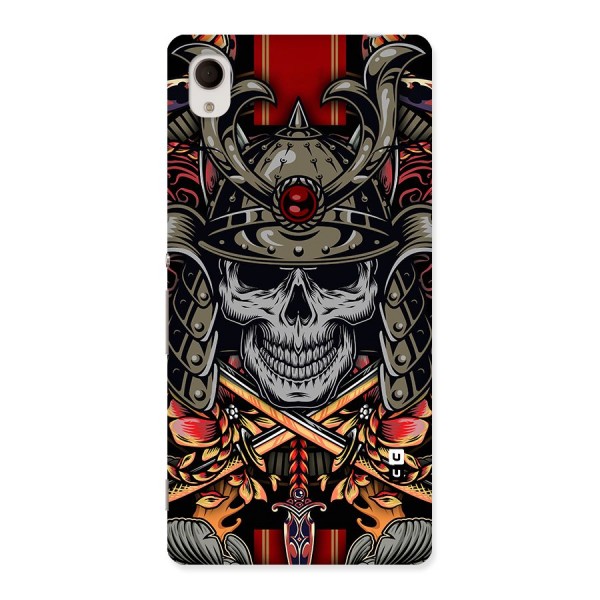 Skull Swords Snakes Back Case for Sony Xperia M4