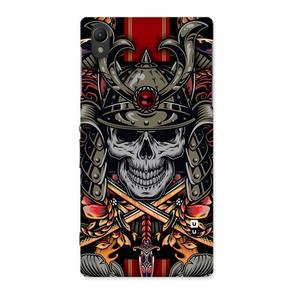 Skull Swords Snakes Back Case for Sony Xperia Z1