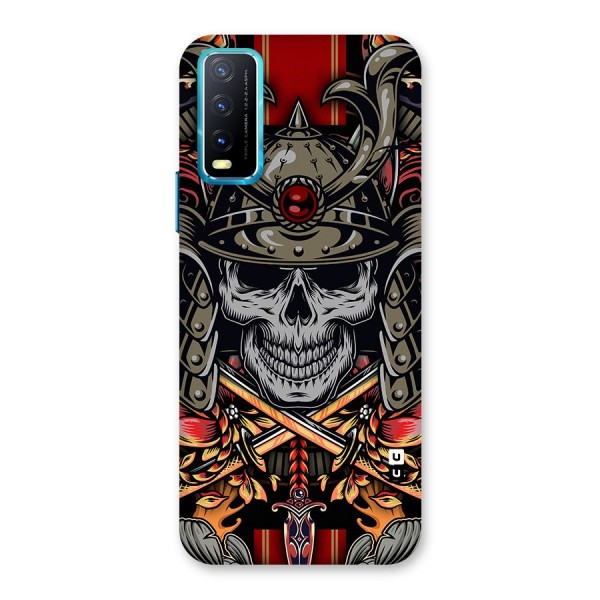 Skull Swords Snakes Back Case for Vivo Y12s