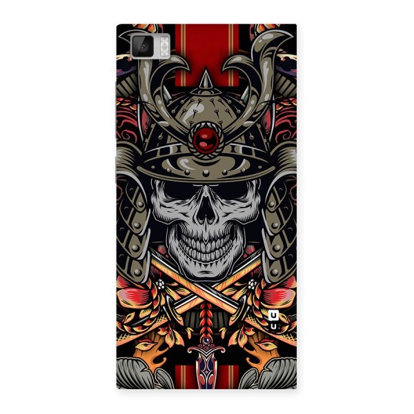 Skull Swords Snakes Back Case for Xiaomi Mi3