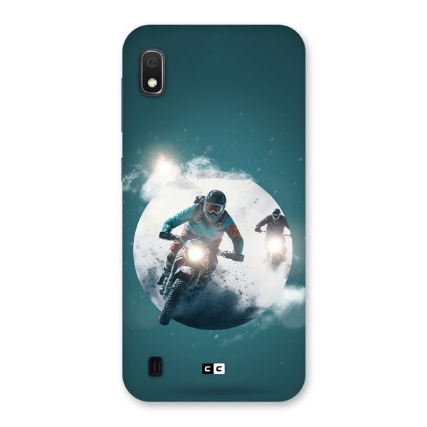 Sky Biker Back Case for Galaxy A10