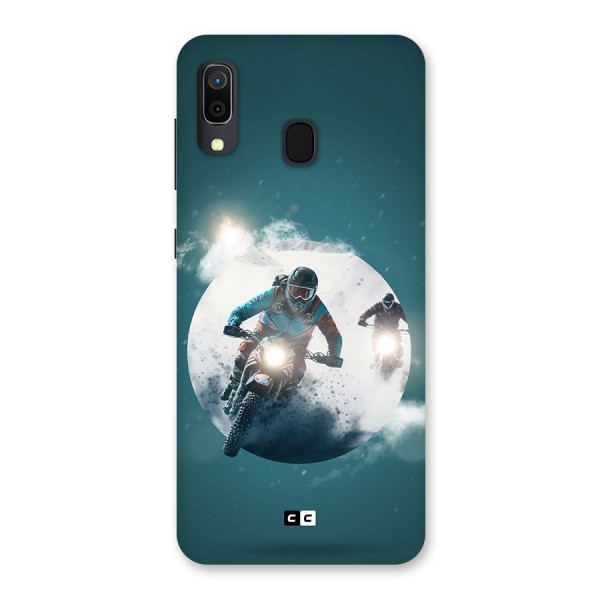 Sky Biker Back Case for Galaxy A30