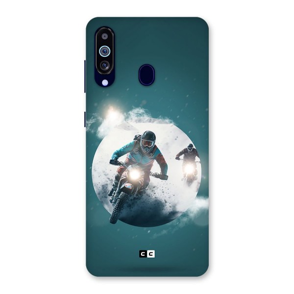 Sky Biker Back Case for Galaxy A60