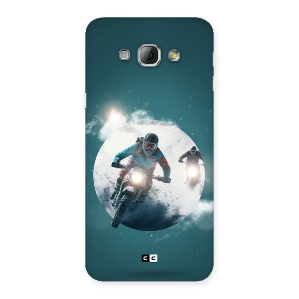 Sky Biker Back Case for Galaxy A8