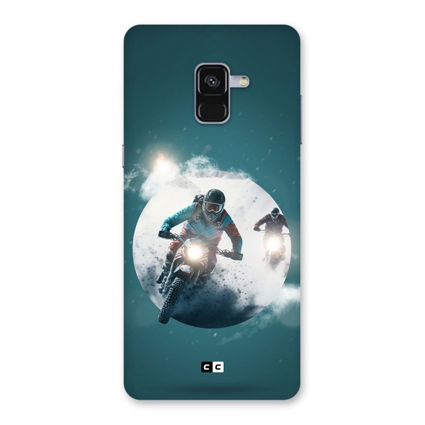 Sky Biker Back Case for Galaxy A8 Plus