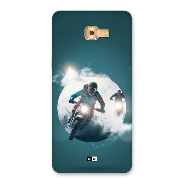 Sky Biker Back Case for Galaxy C9 Pro