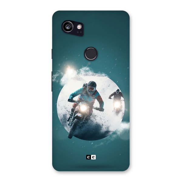 Sky Biker Back Case for Google Pixel 2 XL