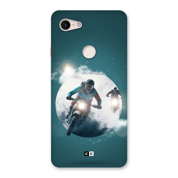 Sky Biker Back Case for Google Pixel 3 XL