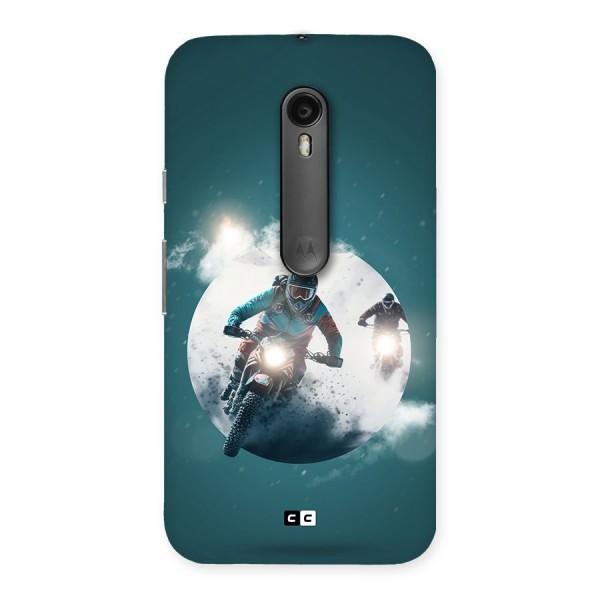 Sky Biker Back Case for Moto G3