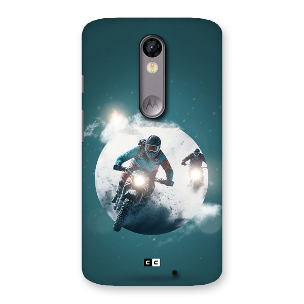 Sky Biker Back Case for Moto X Force