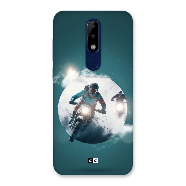 Sky Biker Back Case for Nokia 5.1 Plus