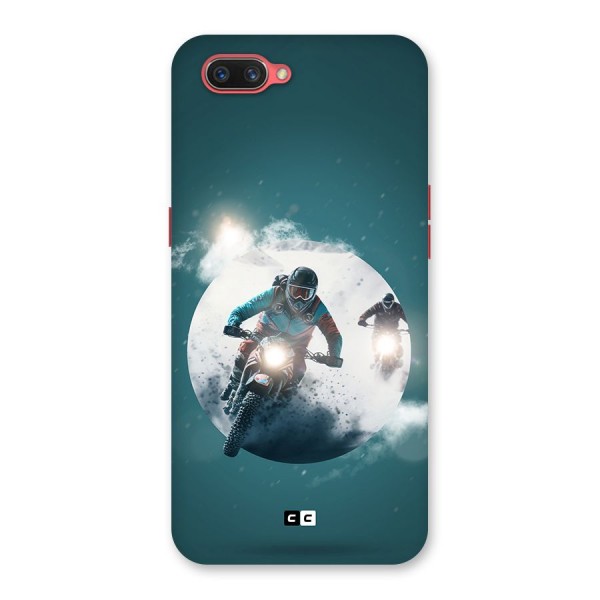 Sky Biker Back Case for Oppo A3s